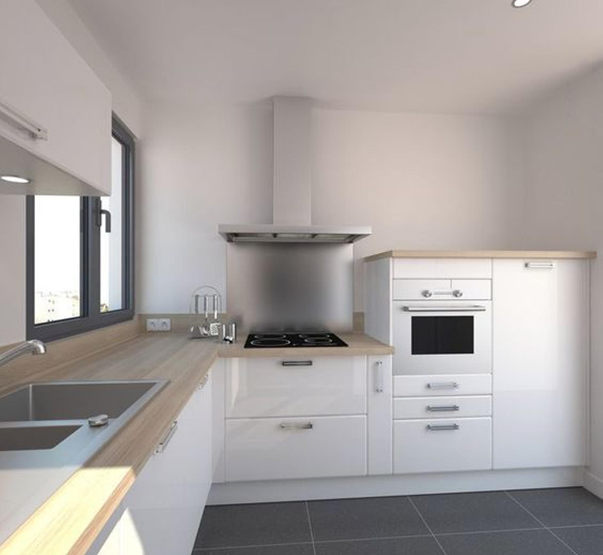 早知道厨房我就省掉吊柜了,加一组立柜明显更好用!储物也翻一番