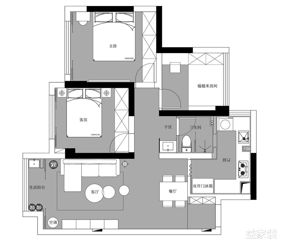 粉色打造的二人世界，用实力扭转空间，打造独特甜蜜风格