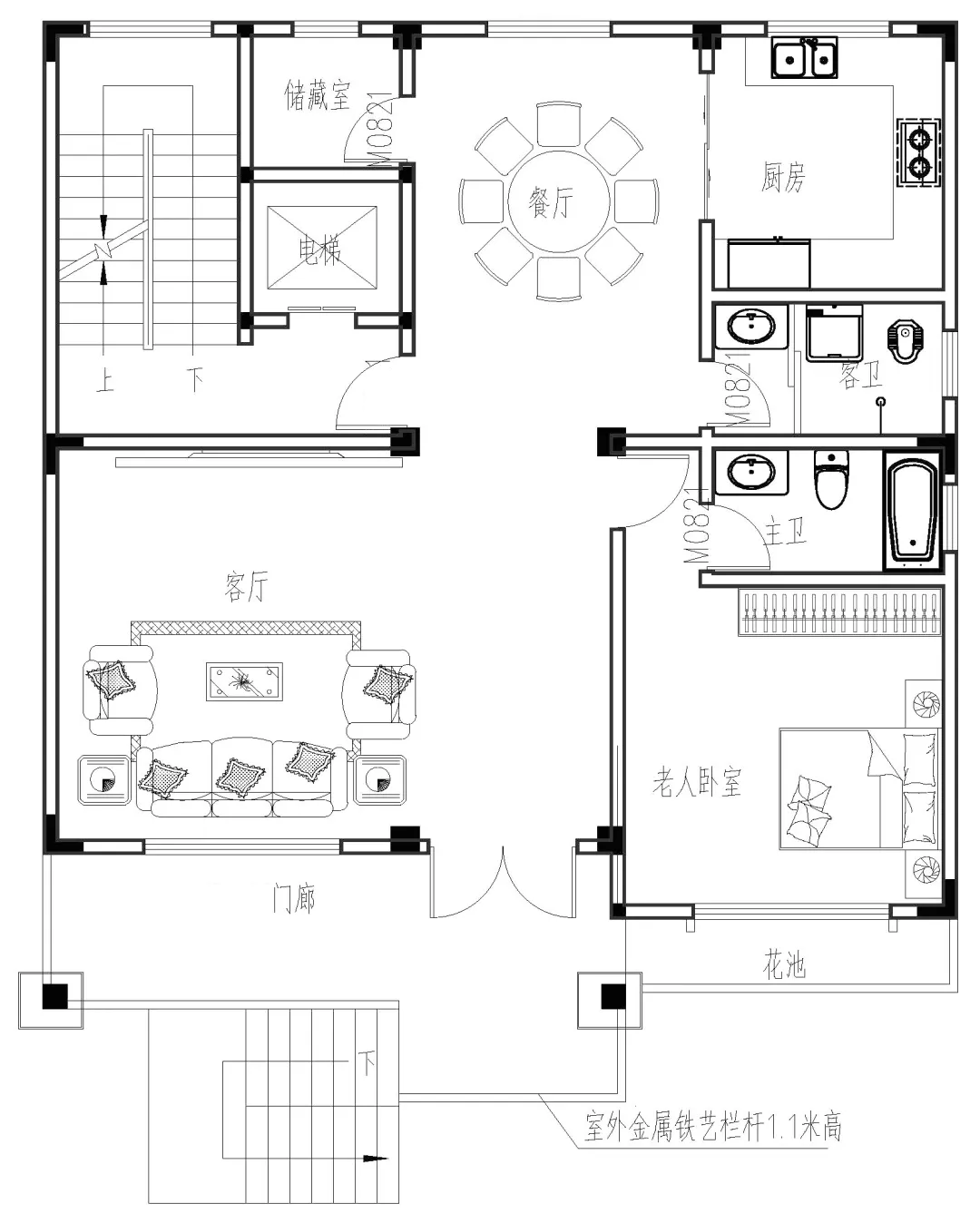 |占地11X11的六层欧式别墅，建筑面积达七百平！自住出租都可以