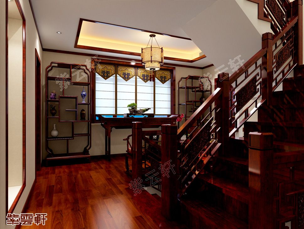 现代中式风格装修效果图 蔚然深秀 华贵不俗