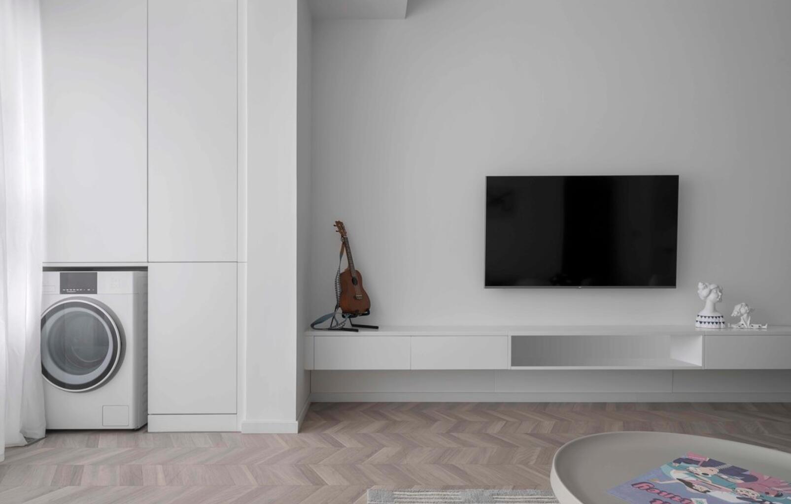 她80㎡新家,全屋窗明几净,并不是勤打理,合理设计才是关键