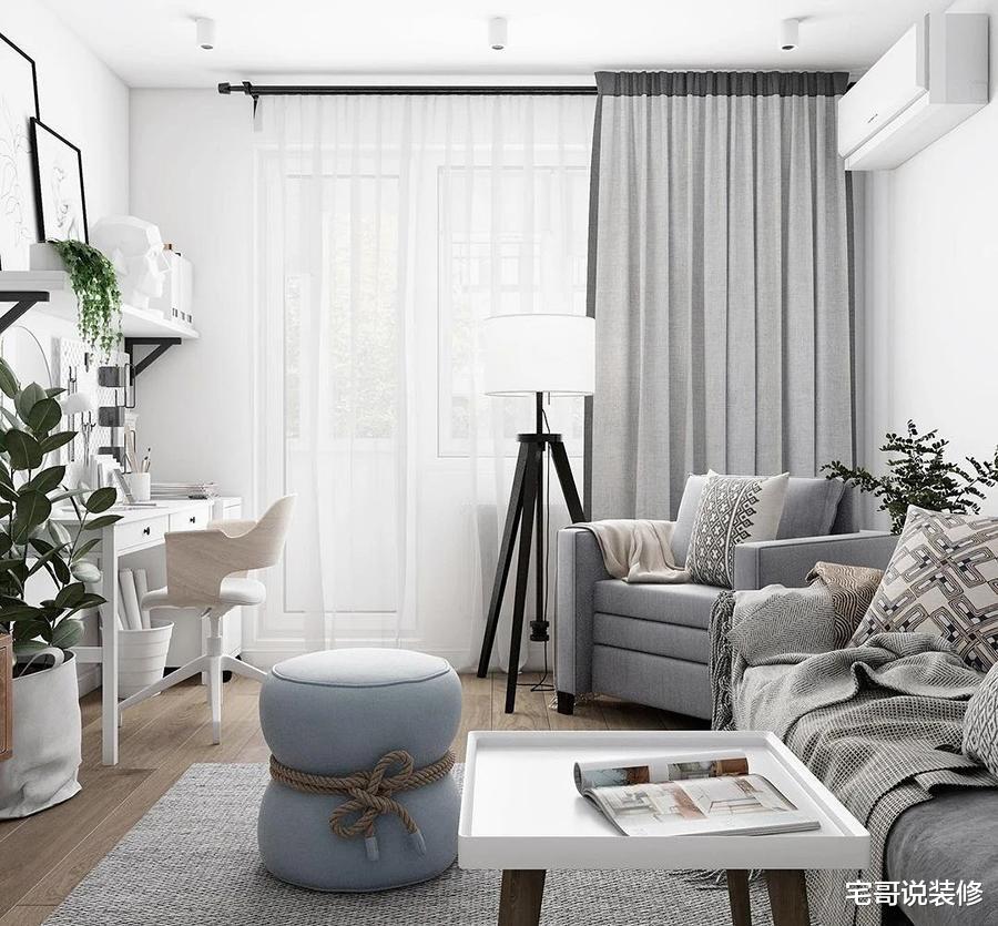 |49岁阿姨的家，装修并不华丽，墙面只刷乳胶漆，却怎么都看不够