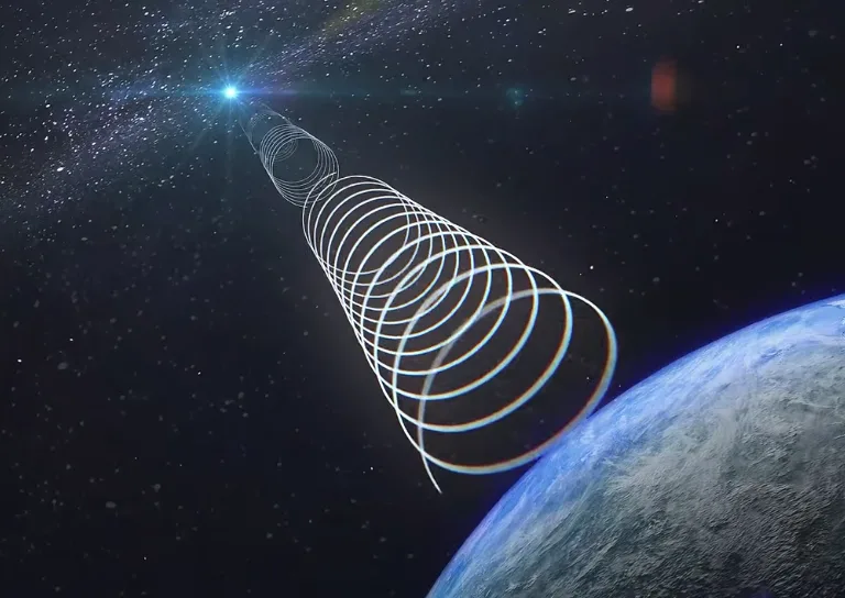 银河系中心 来自银河系中心的神秘无线电波