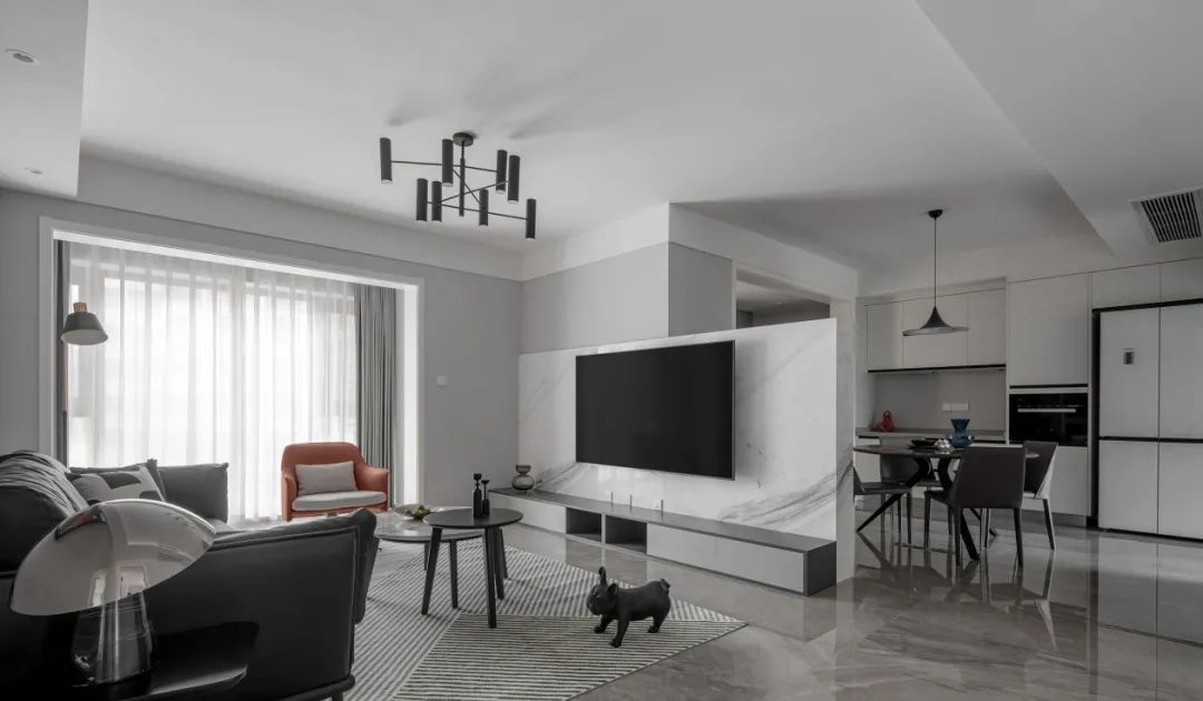 120m2细节感+空间感!纯净自然的开放式设计,没让我失望