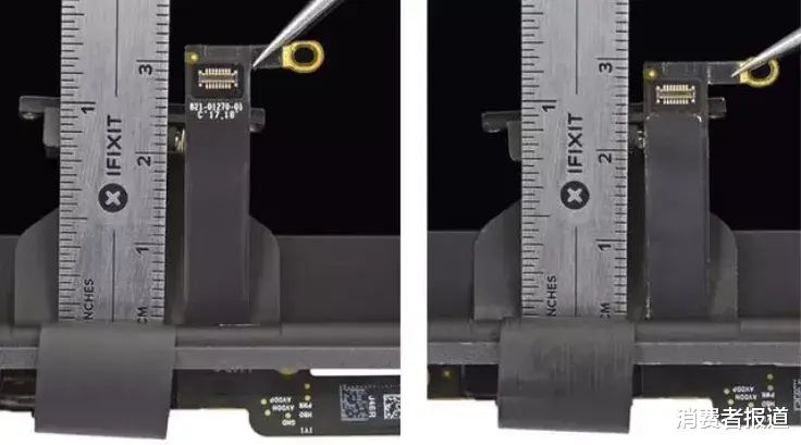 消费者报道 苹果Macbook屏幕再现“排线门”，免费检修“厚此薄彼”