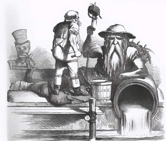荒謬的倫敦大惡臭：19世紀的倫敦，將糞便倒進飲用的河水裡-圖3