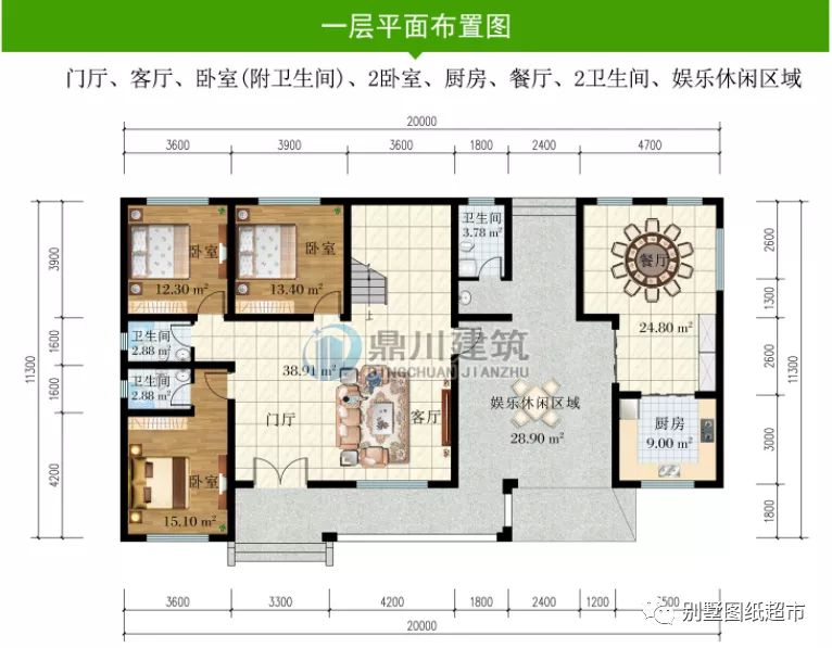 别墅|3款带柴火房农村别墅，好看经济又实用，都是农村家庭心仪户型