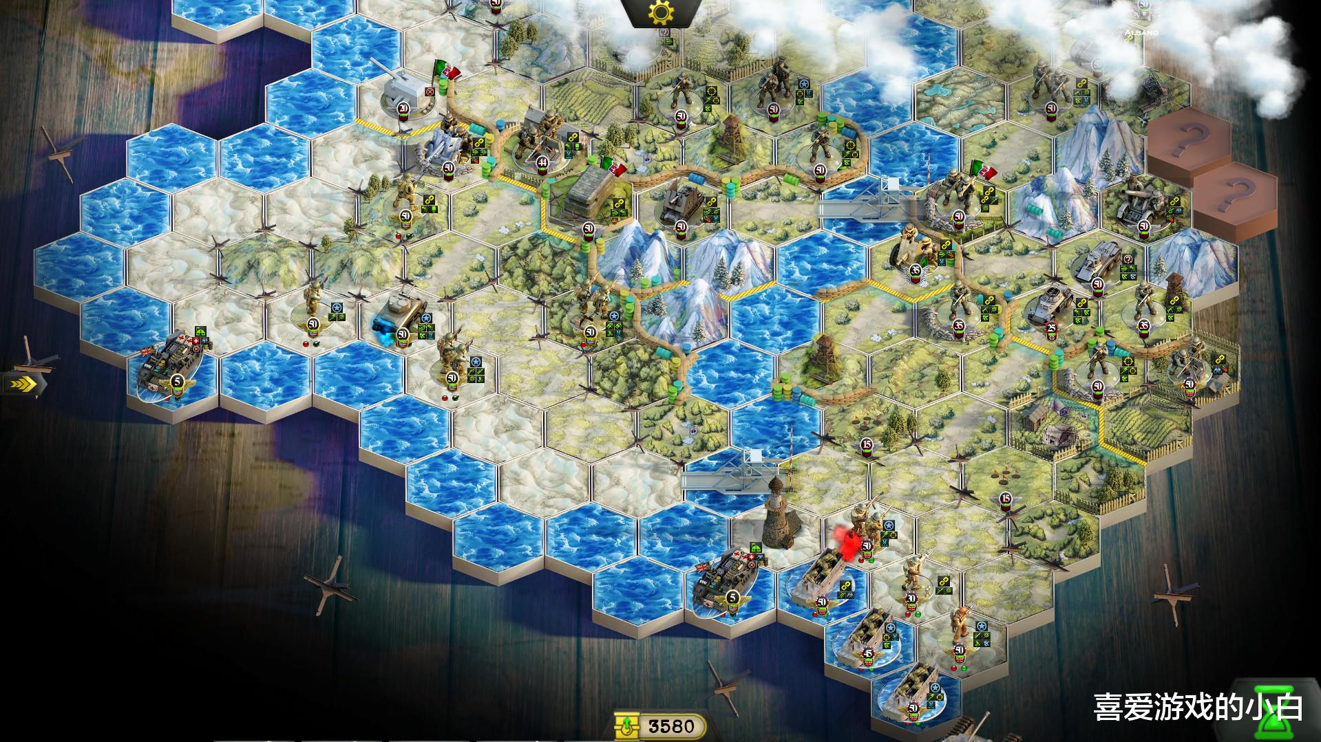 |一款兵棋类型的二战题材策略战棋游戏