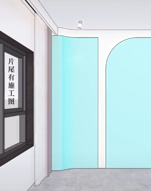 墙角柱子弱化手法，如果你也遇到可以参考一下！