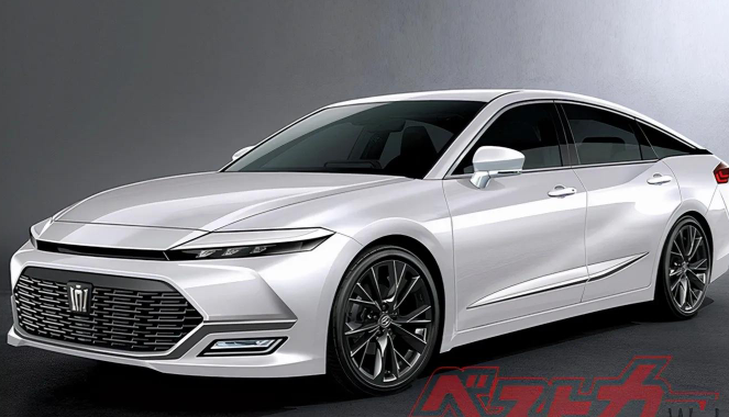 丰田皇冠回归轿车,新设计撞脸A6L,奥迪:模仿我的脸?