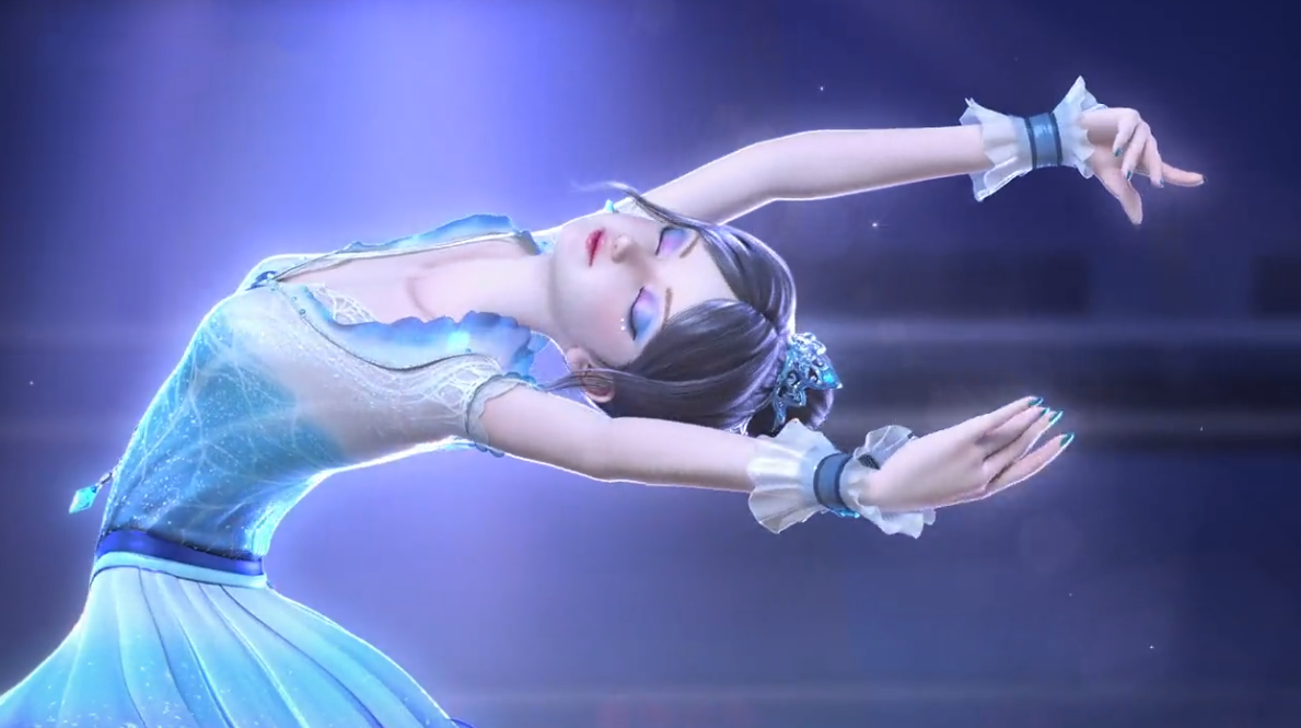 冰公主|叶罗丽中五个难模仿的动作，冰公主扎头发，灵公主和她的高难度