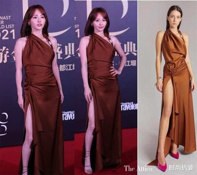 张蓝心|活动红毯造型，张嘉倪把野性风礼服穿出稳重感，佟丽娅生图也惊艳