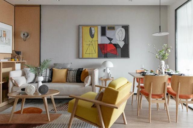 46㎡现代简约小公寓，艺术家的小家，简约而不失优雅