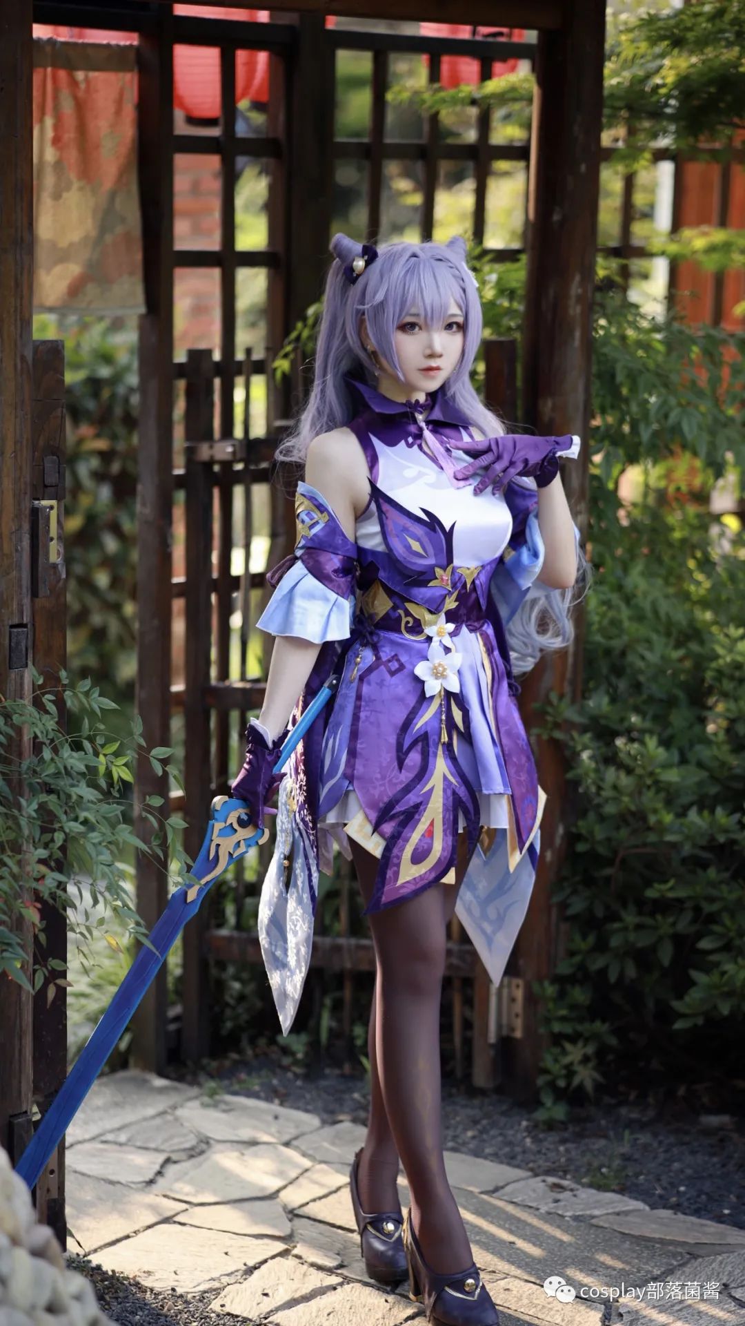 |cos：原神刻晴cos正片@楚楚子