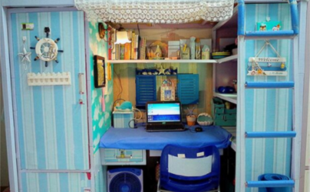 00后大学生流行自费“装修”寝室？却引起巨大争议！网友：太自私