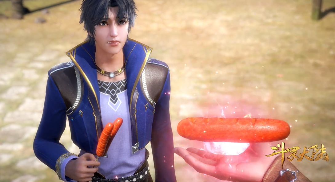 朱竹清|斗罗大陆:朱竹清第一次看到小奥香肠,有谁注意她表情,太真实了