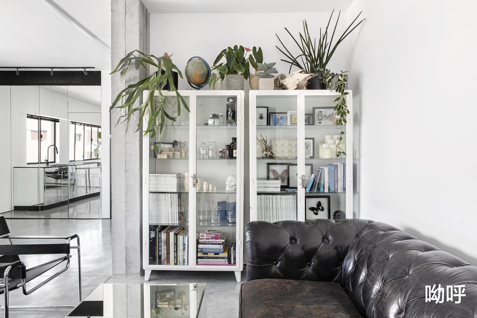 小复式运用镜面打造现代时尚感