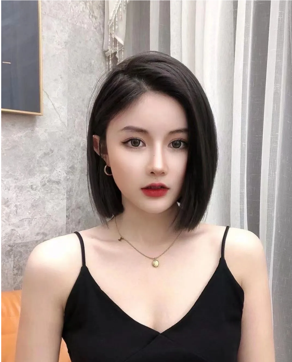 波波头|女发剪过千千万，减龄瘦脸还是这一种，简单时尚好打理