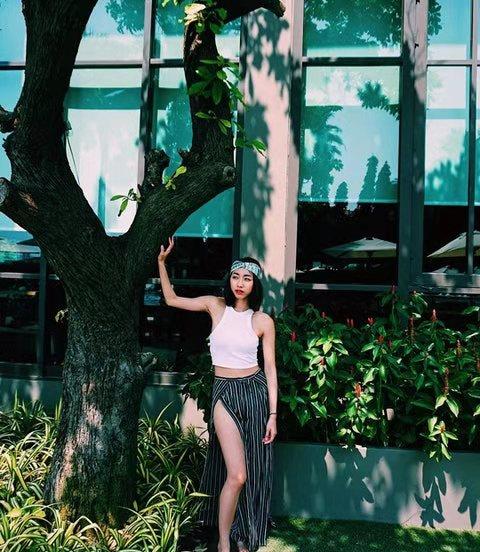 TVB|29岁TVB新天后, 穿超短裤晒长腿，网友：有点像陈法拉