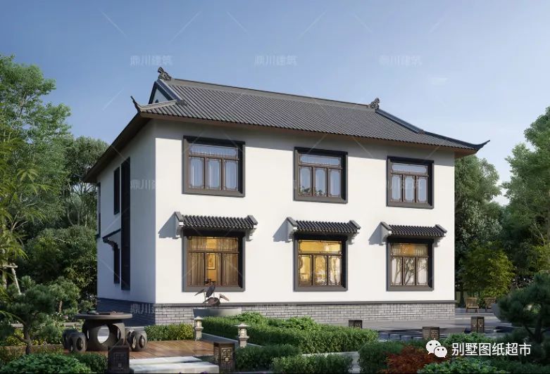 羡慕城里有房,不如羡慕农村有地,这4款中式农村别墅,国人都爱