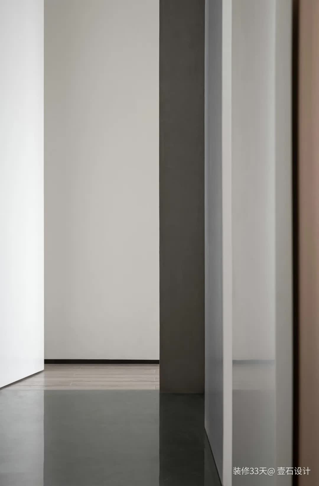 |装修设计:123平现代简约极简质感三室