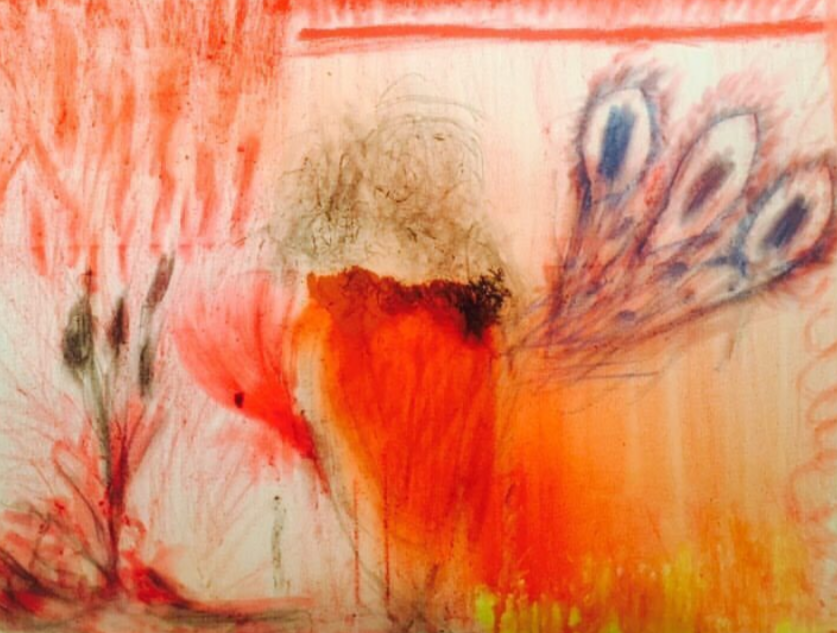 张子枫|张子枫方辟谣恋情传闻,我却注意她以前的画,和雪莉如出一辙?