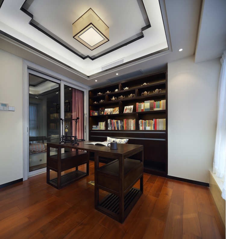 家居超人|一梯一户的复式楼房,清雅高洁带有中式魅力,打造别样的中式美居