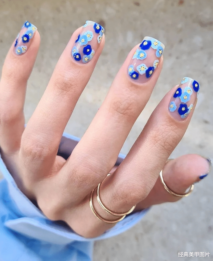 美甲|2021春日显白美甲图鉴，该给你的指甲换新衣服啦！