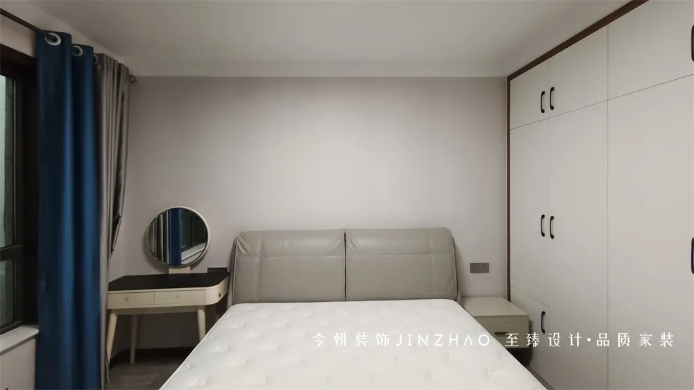 |实景 | 汇君城117㎡轻奢风，以暖木棕色为基调，舒适又惬意