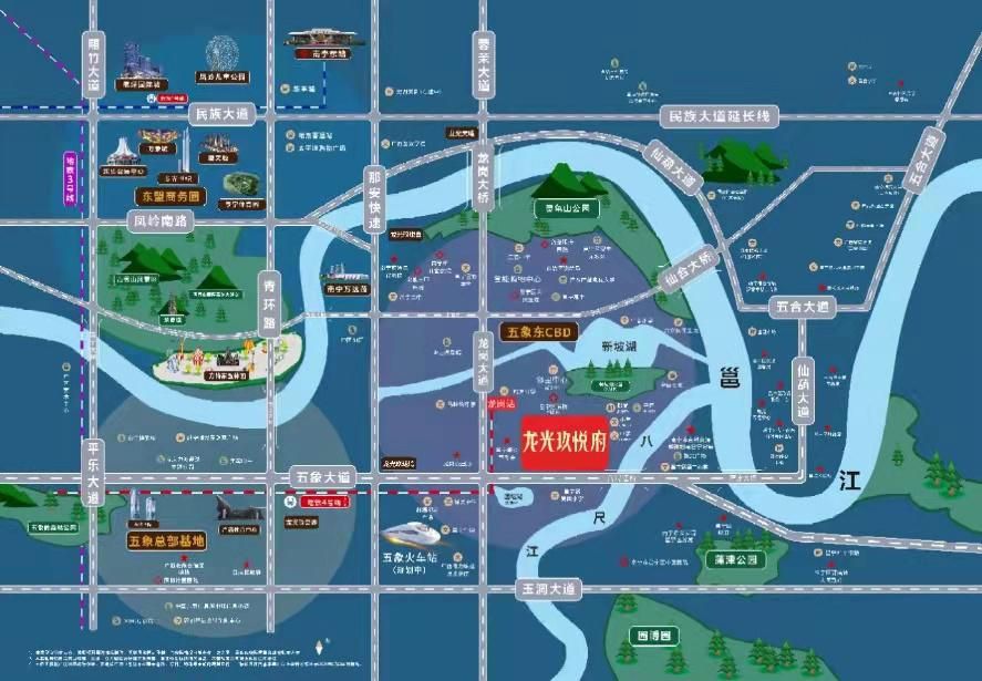 杭州|南宁有哪些在售的7/8字头楼盘？