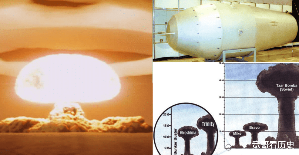 氢弹|核弹和氢弹哪个威力更大？为何只听说核武器，却没听过氢弹威慑？
