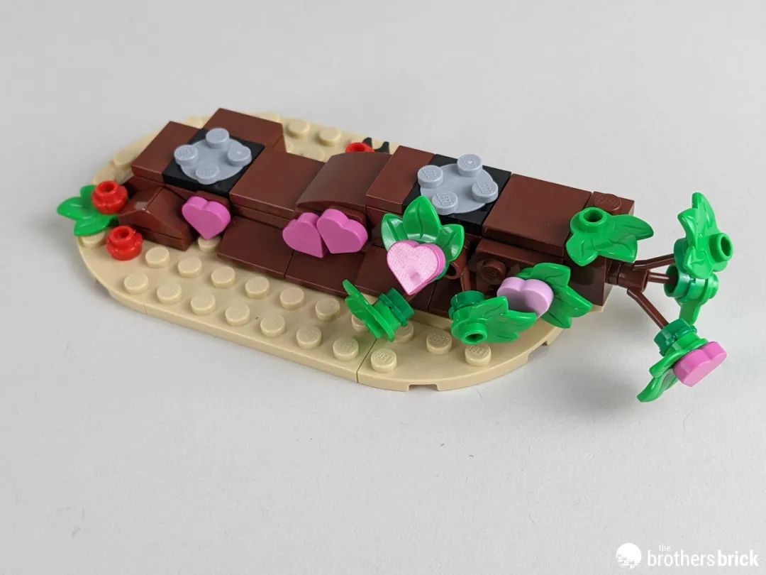 好可爱啊!乐高节日套装40522情人节爱情鸟开箱评测