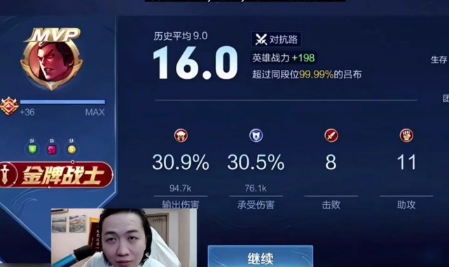 老夫子|1800德华打出16.0满评分,更改ID“这月必拿双标”,弹幕满屏质疑