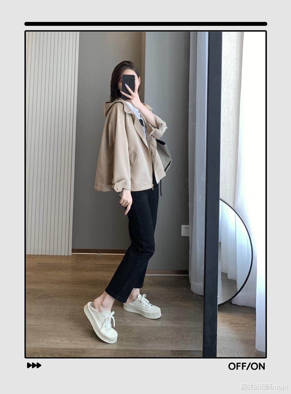 服装搭配师main|早秋换季白衬衫凭什么是王者？4件外套+9种穿法，休闲通勤都好看