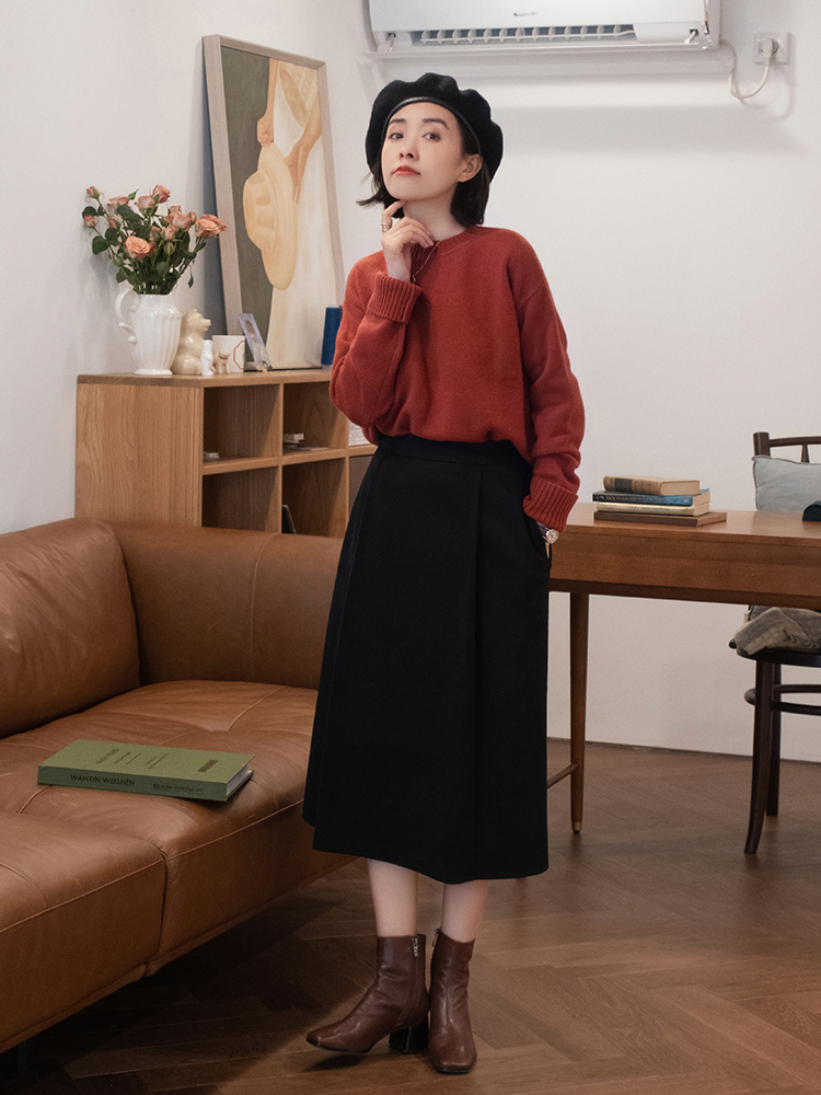 何有强 冬天的第一件内搭， 建议你们选择“毛衣针织衫”，温柔度爆棚！