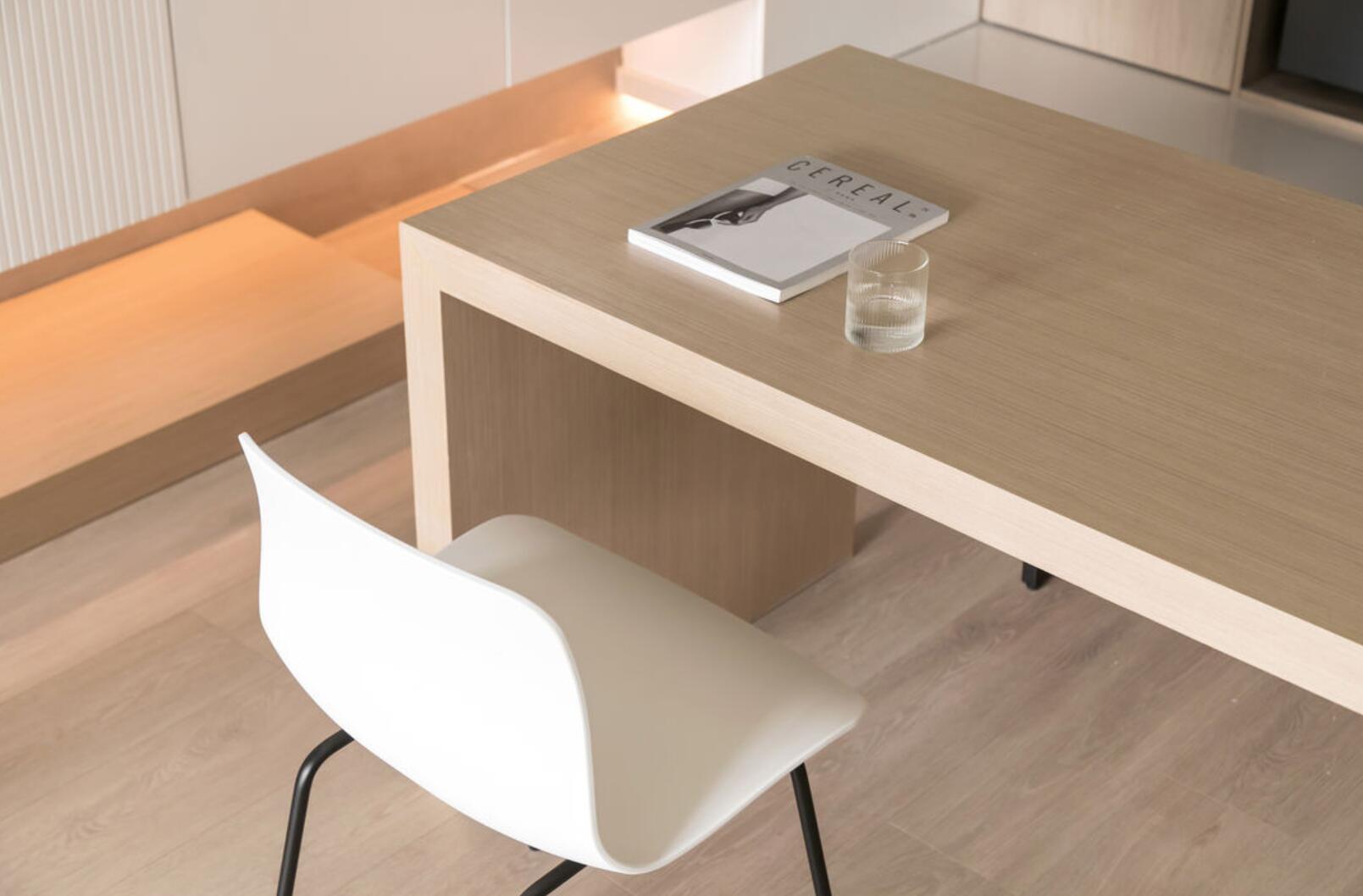 |越来越多人开始做全开放式设计,看她89㎡新家,既实用又开阔