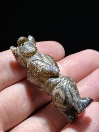 和田玉籽料|明以前 和田玉籽料 螭龙 螭虎 凤纹 乳钉纹 玉璧