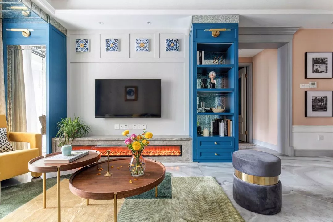 125平混搭风三口之家，一个颜色是一个区域！