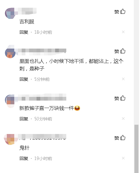 |密恐慎入, 钓友误入草丛深处, 立刻变身毛熊, 网友: 吉利服就此诞生