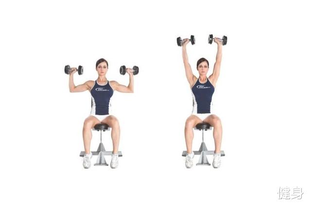 哑铃|「哑铃肩推，动作解析」掌握这些技巧加速打造你的南瓜肩
