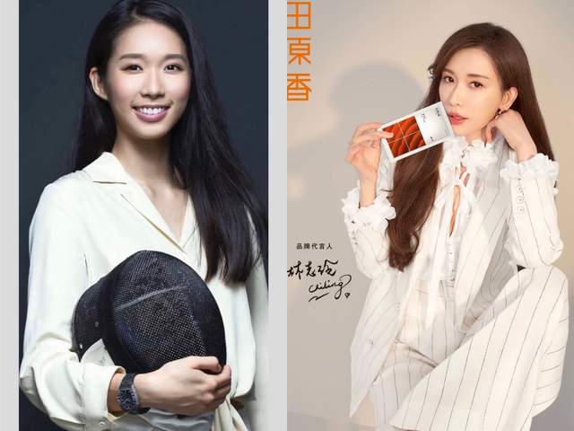 林志玲|奥运击剑选手撞脸林志玲，白皙长腿太吸睛，身材不输专业超模