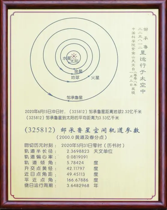 航天|永载史册！“邹承鲁小行星”命名仪式在北京举行