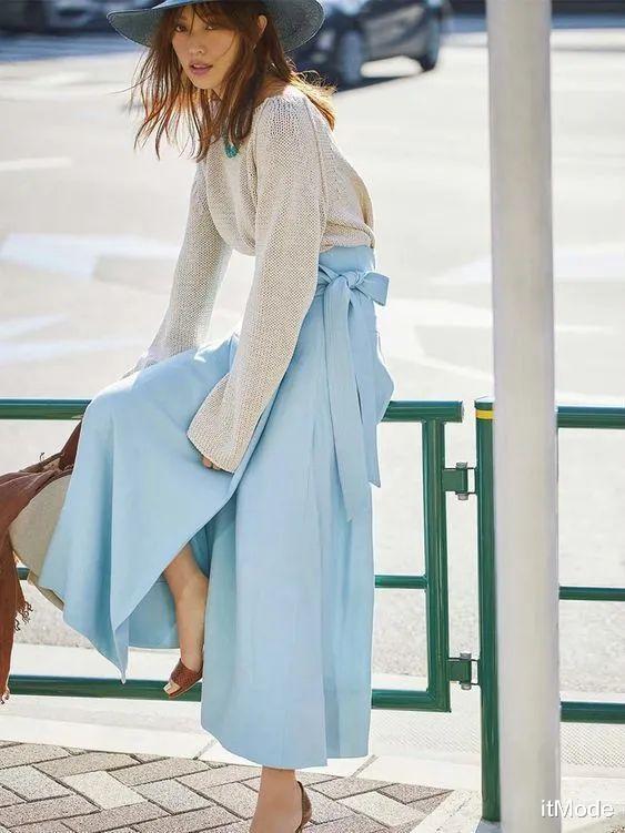 itMode|针织衫+半裙=秋天最养眼混搭CP，显瘦又高级！