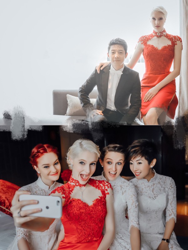 撒贝宁|撒贝宁全家出游！2岁女儿穿1千9裙子被宠成公主，儿子好黏爸爸