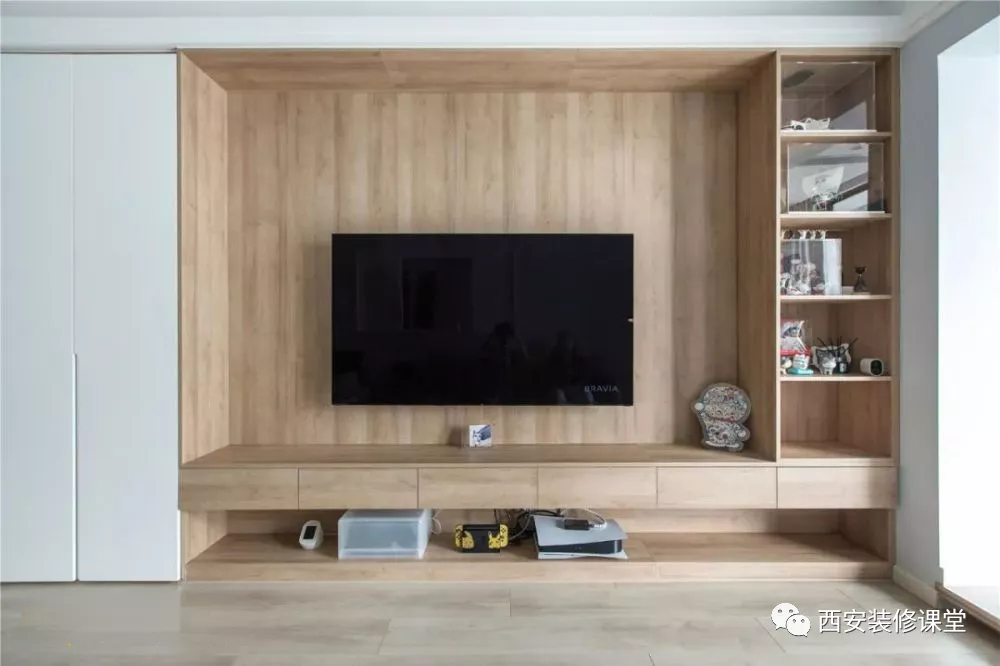 120㎡三室婚房，拆墙满足空间的开放