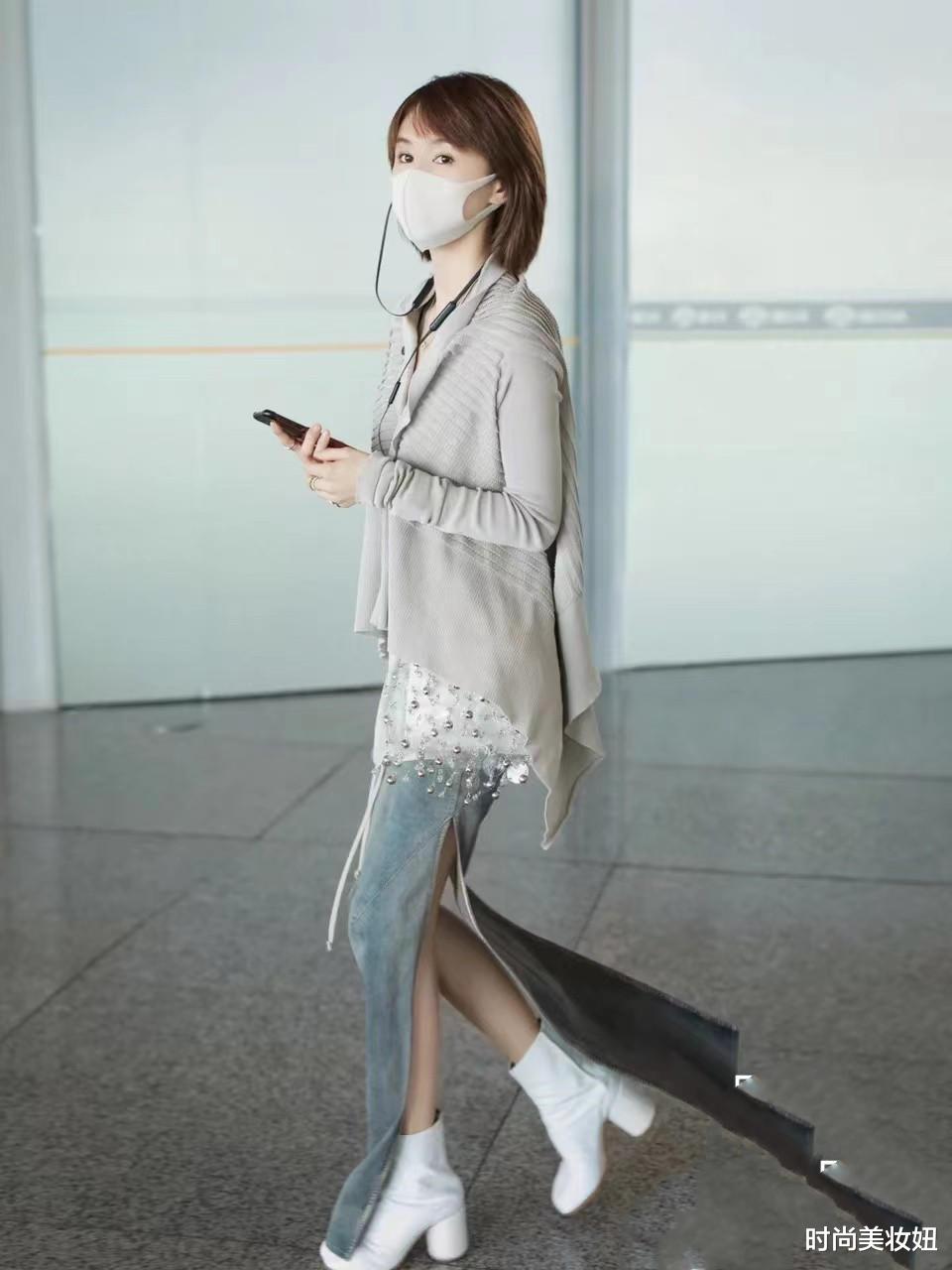 时尚美妆妞 真佩服“王子文”,159身高总穿出170视觉感,小个子穿搭模板