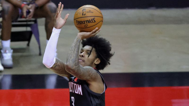 火箭队|单场50+10比肩传奇！火箭建队基石明确了？他选秀模板本就是哈登