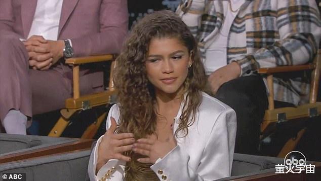 赞达亚|25岁荷兰弟携女友上吉米秀，讲拍摄趣事，赞达亚评最爱蜘蛛侠