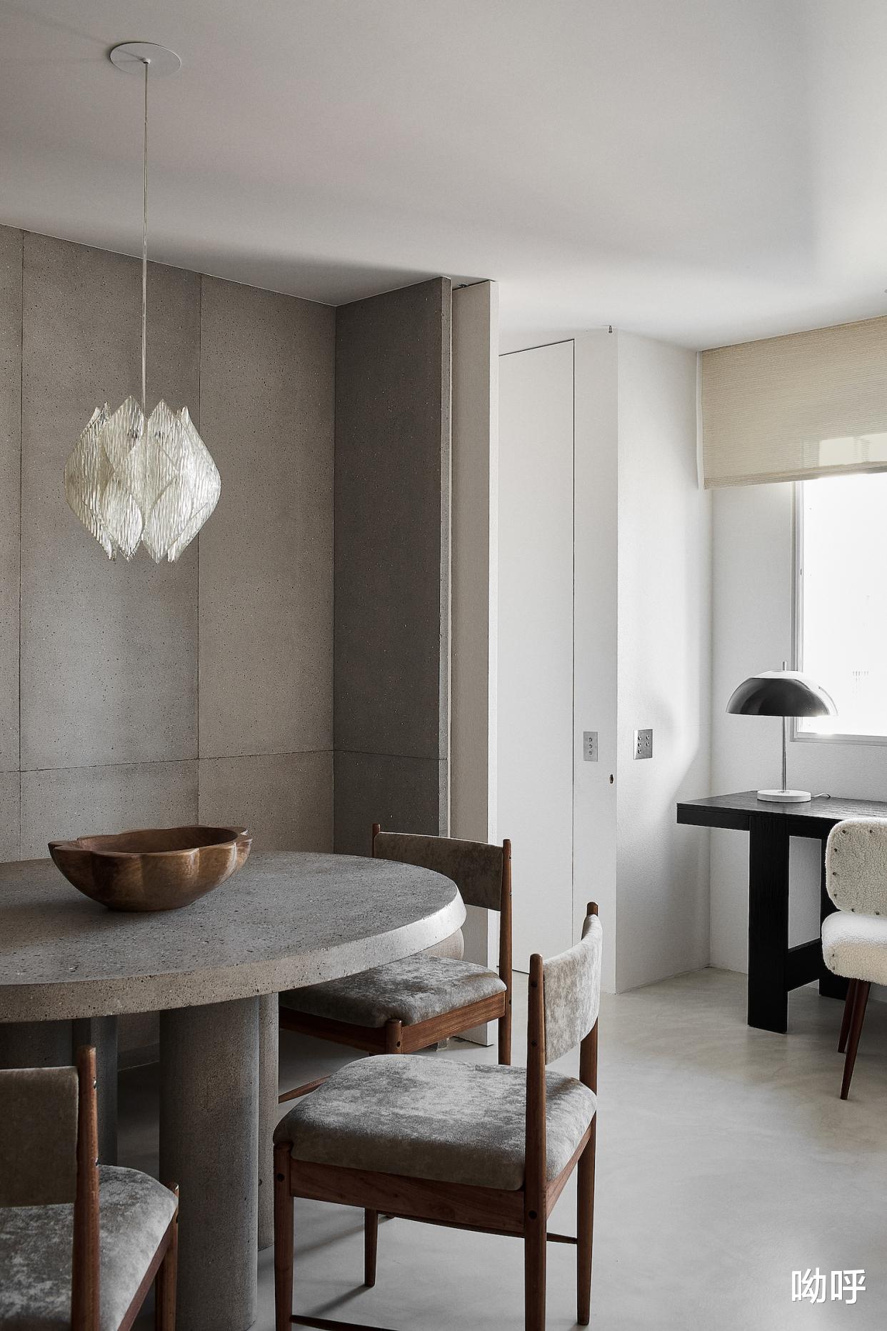 极简主义一居室,修道士简约风