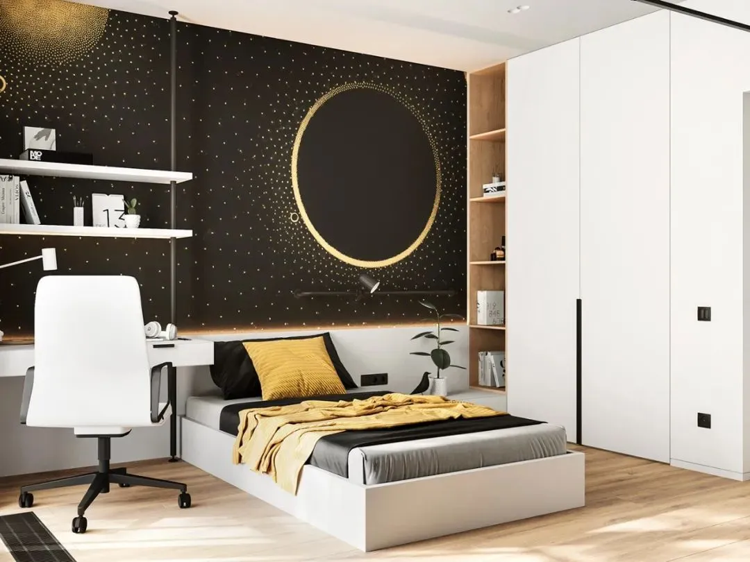 55㎡一居室变二居,简洁手法打造质朴典雅空间